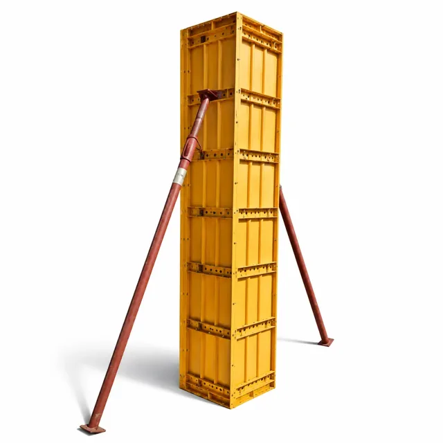 Zestaw COLUMN – lekki metalowy szalunek słupowy 50 × 300 cm